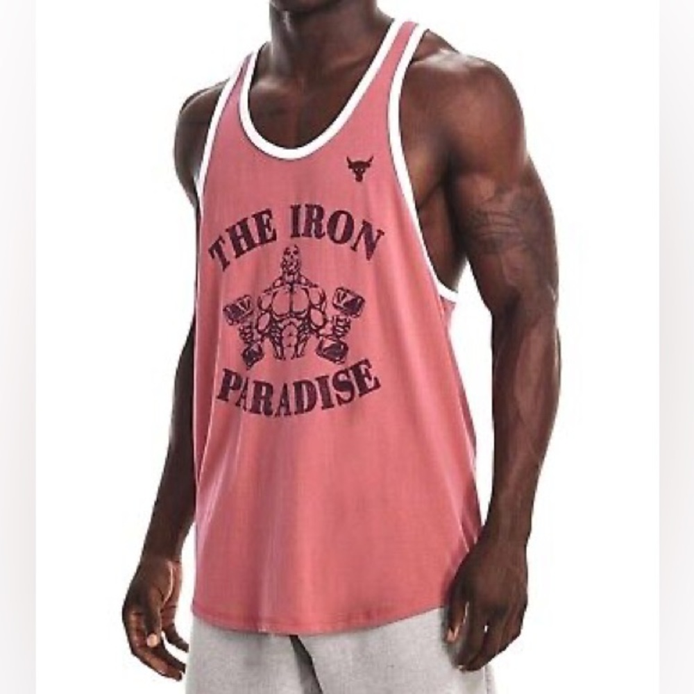 Under Armour project rock tank SIZE LARGE